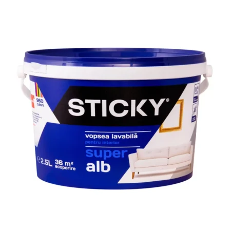 Vopsea Lavabila Sticky Interior 2.5L