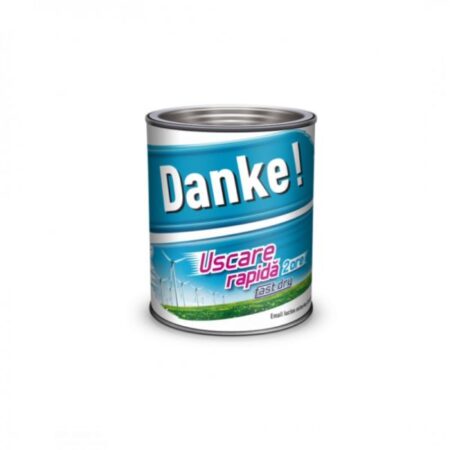 Vopsea Danke Uscare Rapida Alb 0.75l