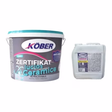 Vopsea Lavabila Kober Zertificat Ceramic Lucios 15L