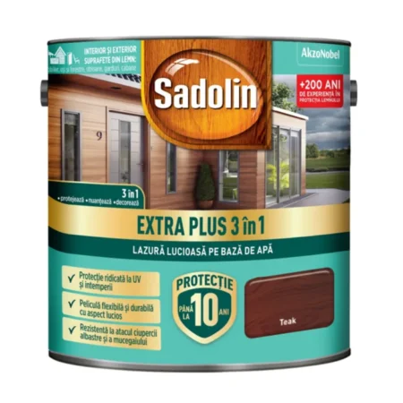 Lac Sadolin WB Teak 2.5L