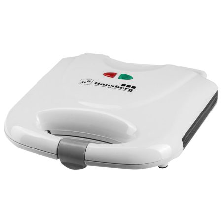 Sandwich Maker Hausberg HB-3510, 800 w, Alb
