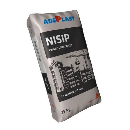 Nisip pentru constructii 25 kg