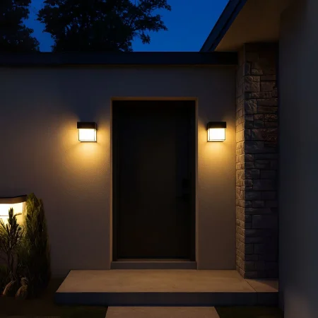 Aplica LED exterior Amira AT1CT-IM1P-HT2L-AX121/1BK